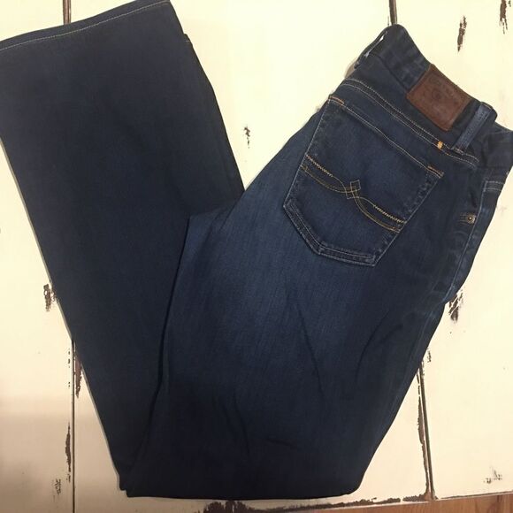 Lucky Brand size 4 blue boot cut jeans - Picture 1 of 5